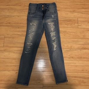 American Eagle super stretch super hi-rise jegging